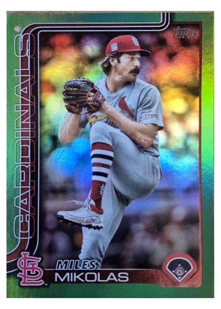 2025 Topps Base Set Miles Mikolas #137 card