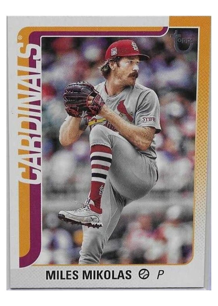 2025 Topps Base Set Miles Mikolas #137 card