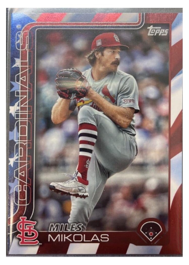 2025 Topps Base Set Miles Mikolas #137 card