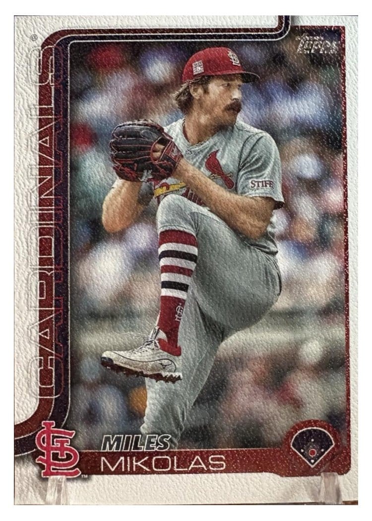 2025 Topps Base Set Miles Mikolas #137 card