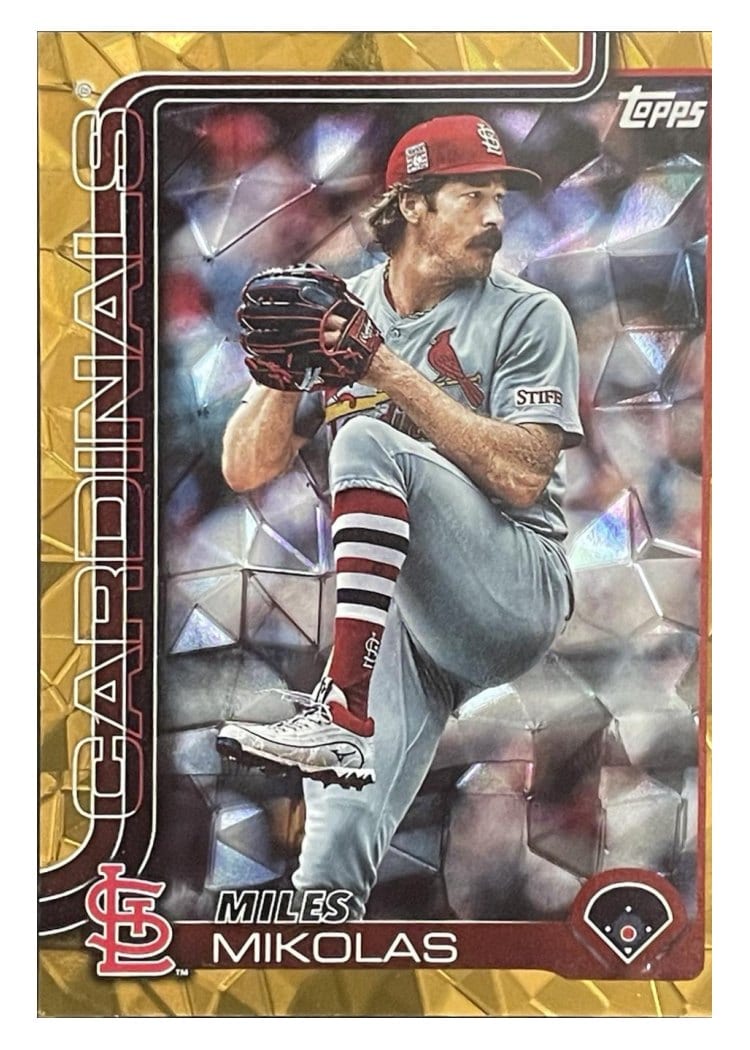 2025 Topps Base Set Miles Mikolas #137 card