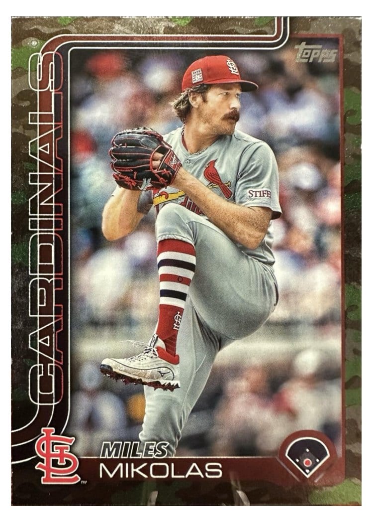 2025 Topps Base Set Miles Mikolas #137 card