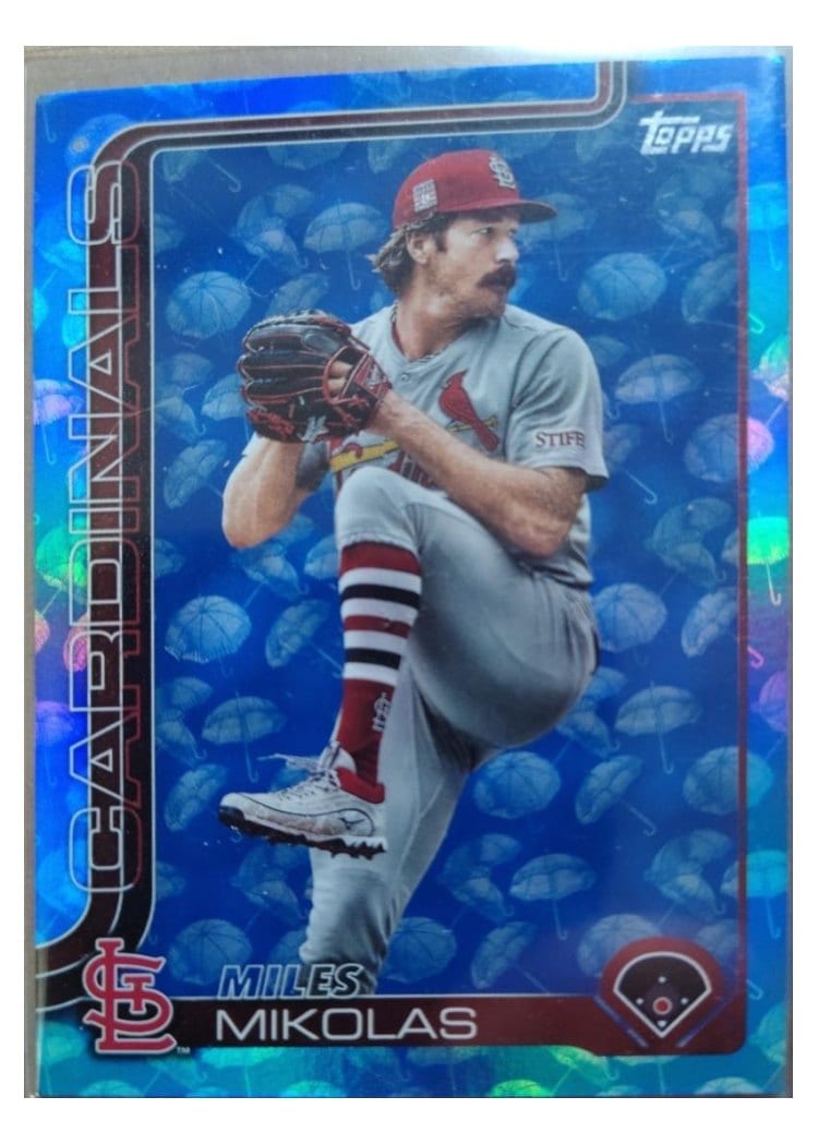 2025 Topps Base Set Miles Mikolas #137 card