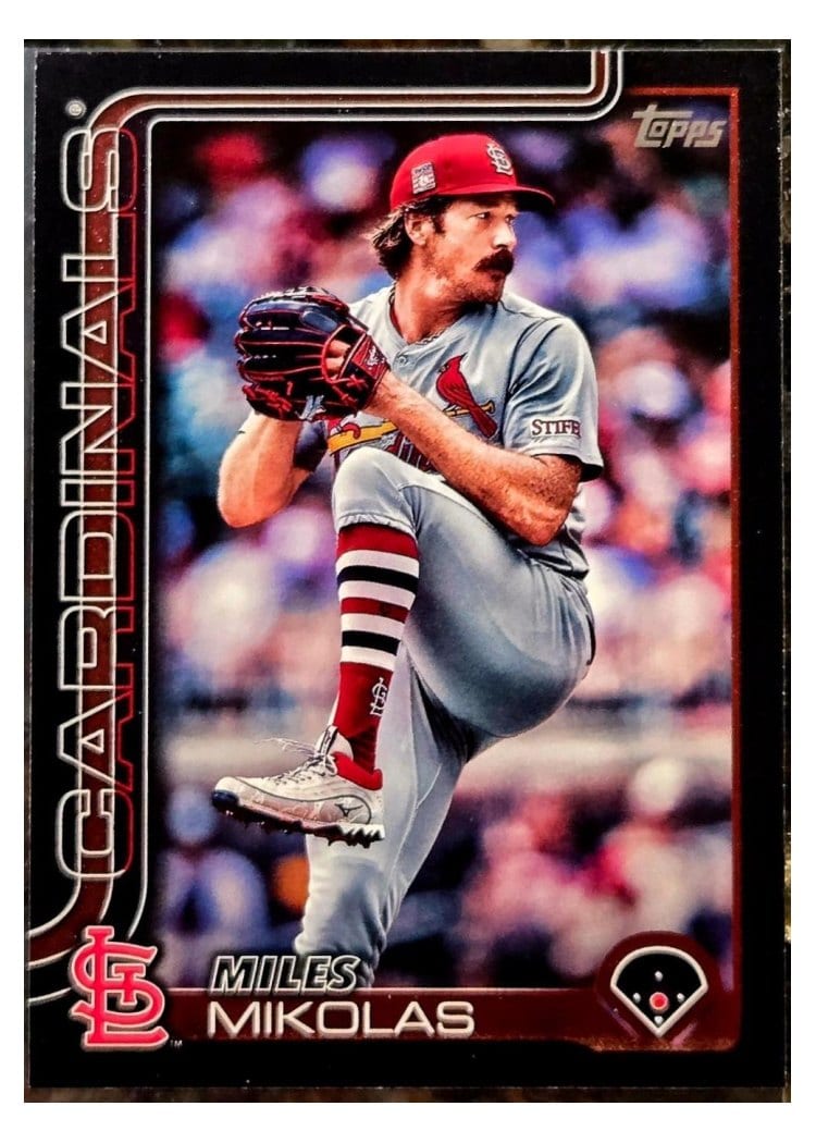 2025 Topps Base Set Miles Mikolas #137 card