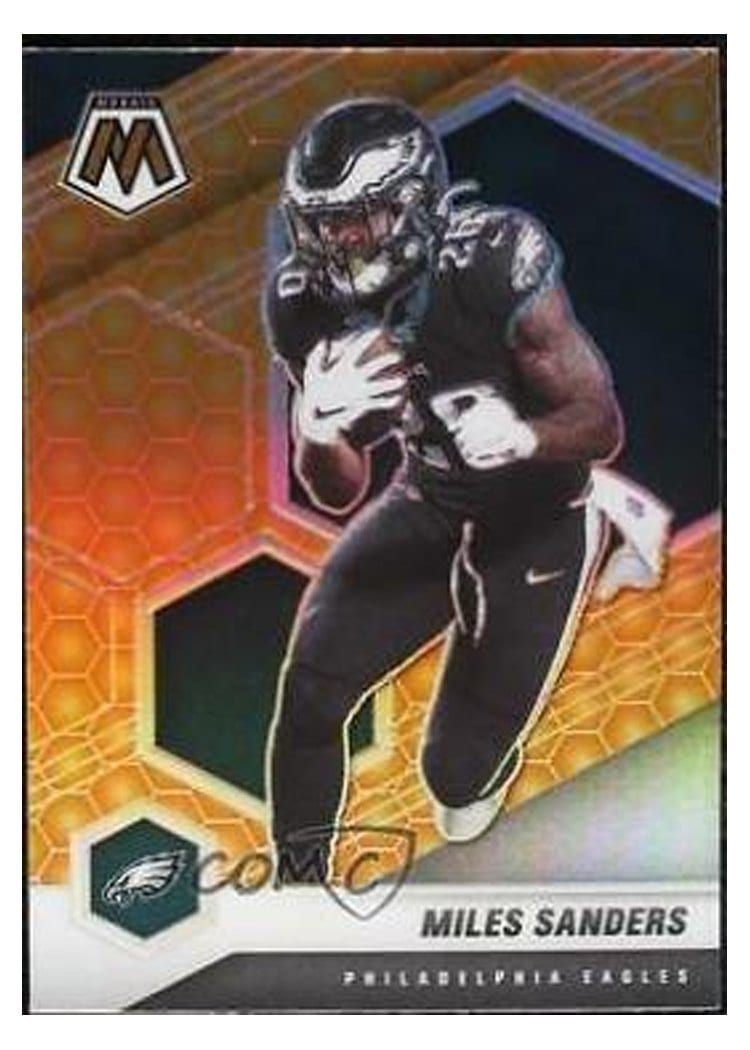 2021 Panini Mosaic Base Set Miles Sanders #163 card