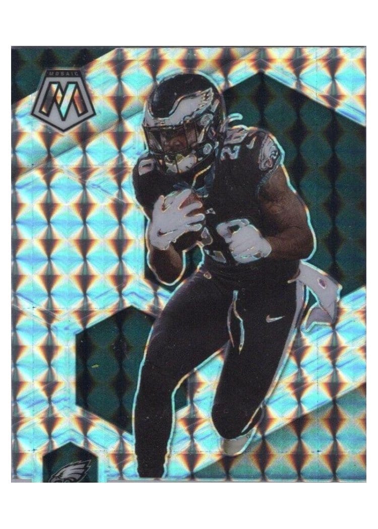 2021 Panini Mosaic Base Set Miles Sanders #163 card