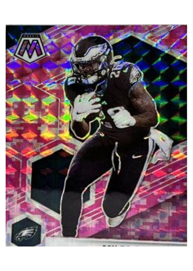 2021 Panini Mosaic Base Set Miles Sanders #163 card