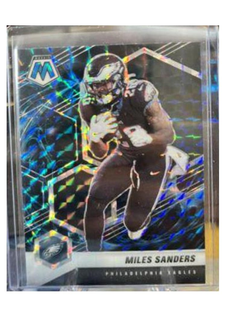 2021 Panini Mosaic Base Set Miles Sanders #163 card