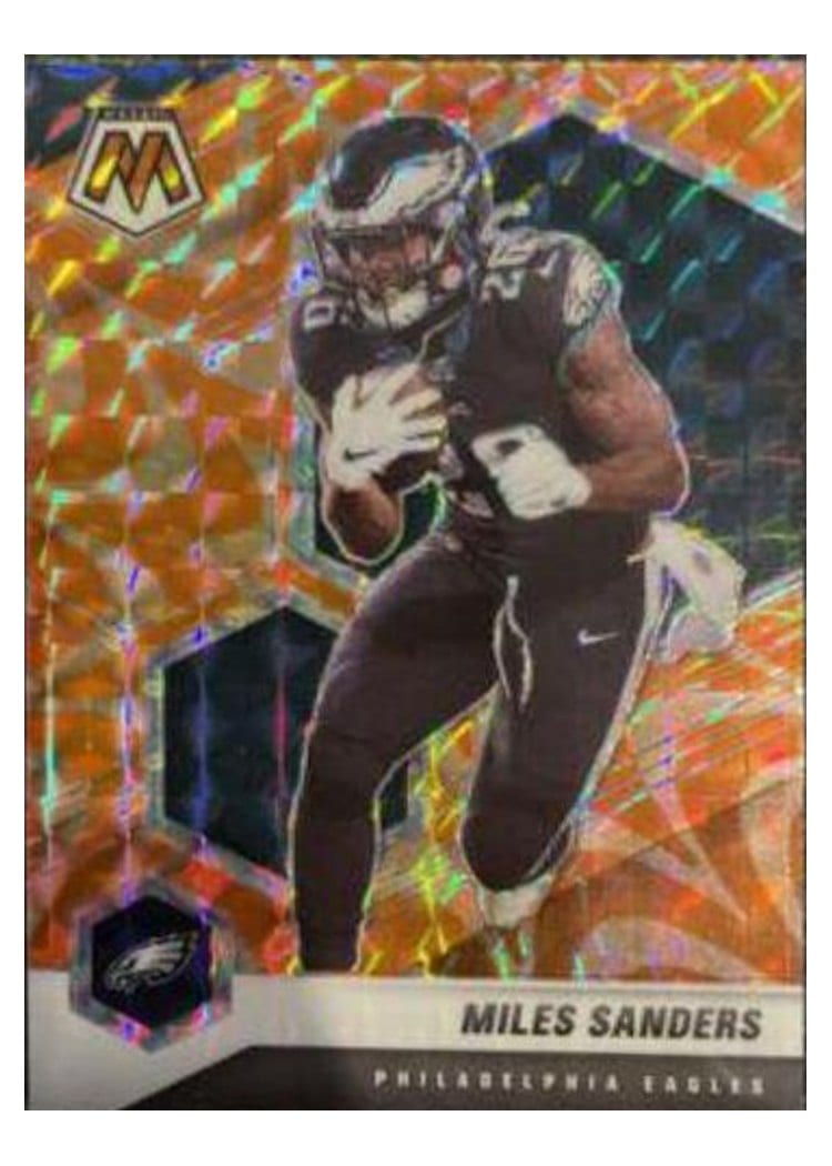 2021 Panini Mosaic Base Set Miles Sanders #163 card
