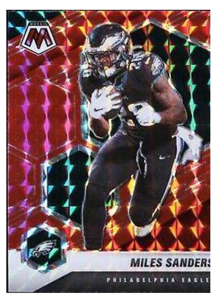 2021 Panini Mosaic Base Set Miles Sanders #163 card