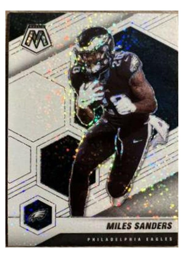 2021 Panini Mosaic Base Set Miles Sanders #163 card
