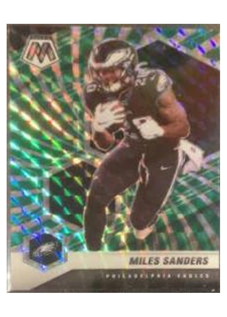 2021 Panini Mosaic Base Set Miles Sanders #163 card
