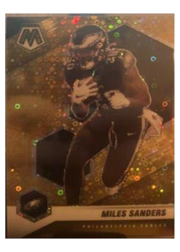 2021 Panini Mosaic Base Set Miles Sanders #163 card