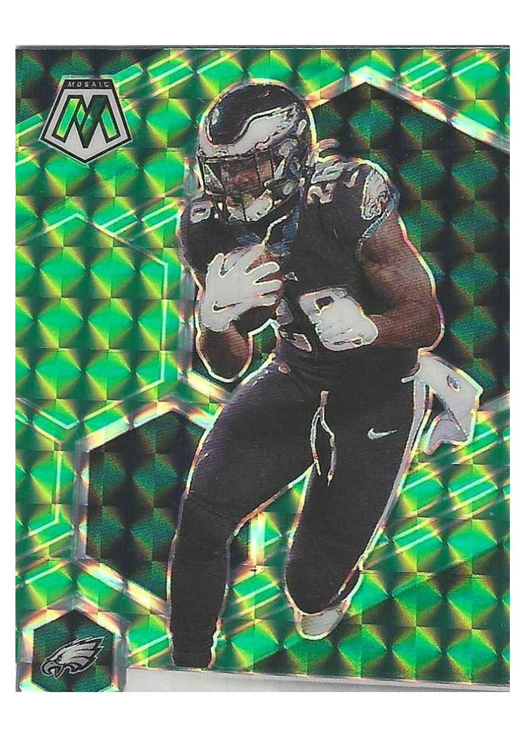 2021 Panini Mosaic Base Set Miles Sanders #163 card