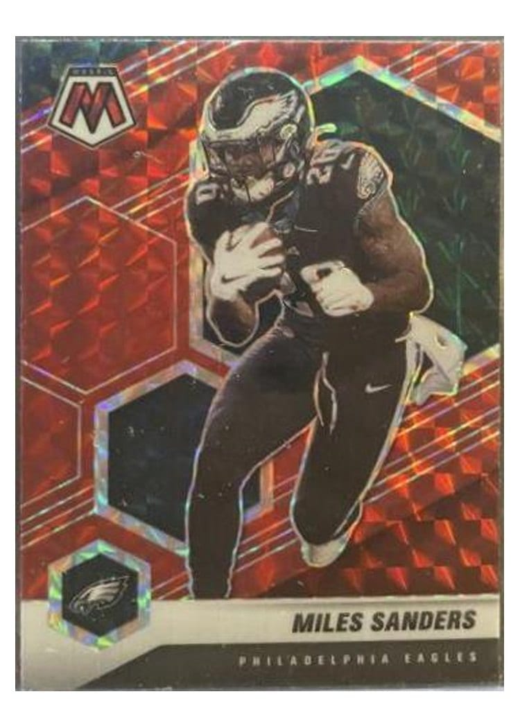 2021 Panini Mosaic Base Set Miles Sanders #163 card