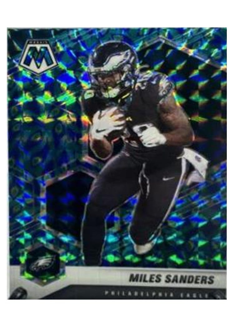 2021 Panini Mosaic Base Set Miles Sanders #163 card