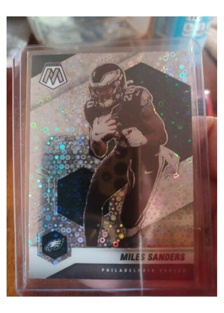 2021 Panini Mosaic Base Set Miles Sanders #163 card