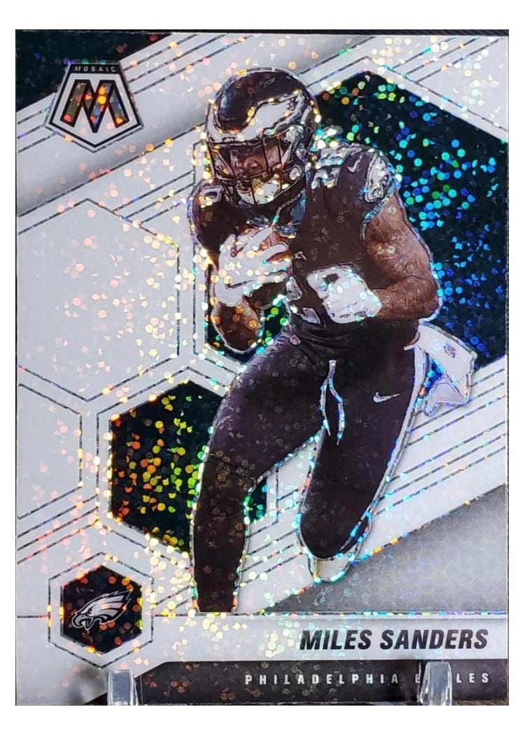 2021 Panini Mosaic Base Set Miles Sanders #163 card