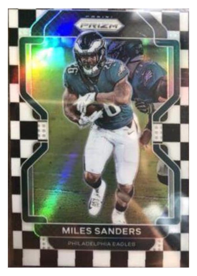 2021 Panini Prizm Base Set Miles Sanders #222 card