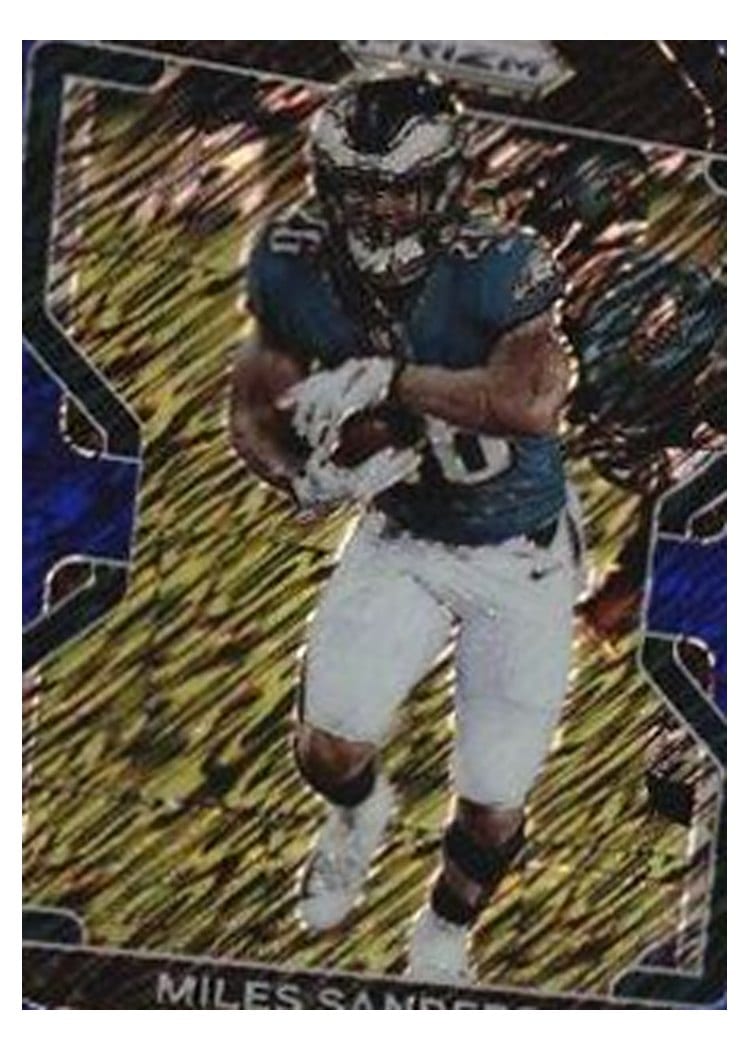 2021 Panini Prizm Base Set Miles Sanders #222 card