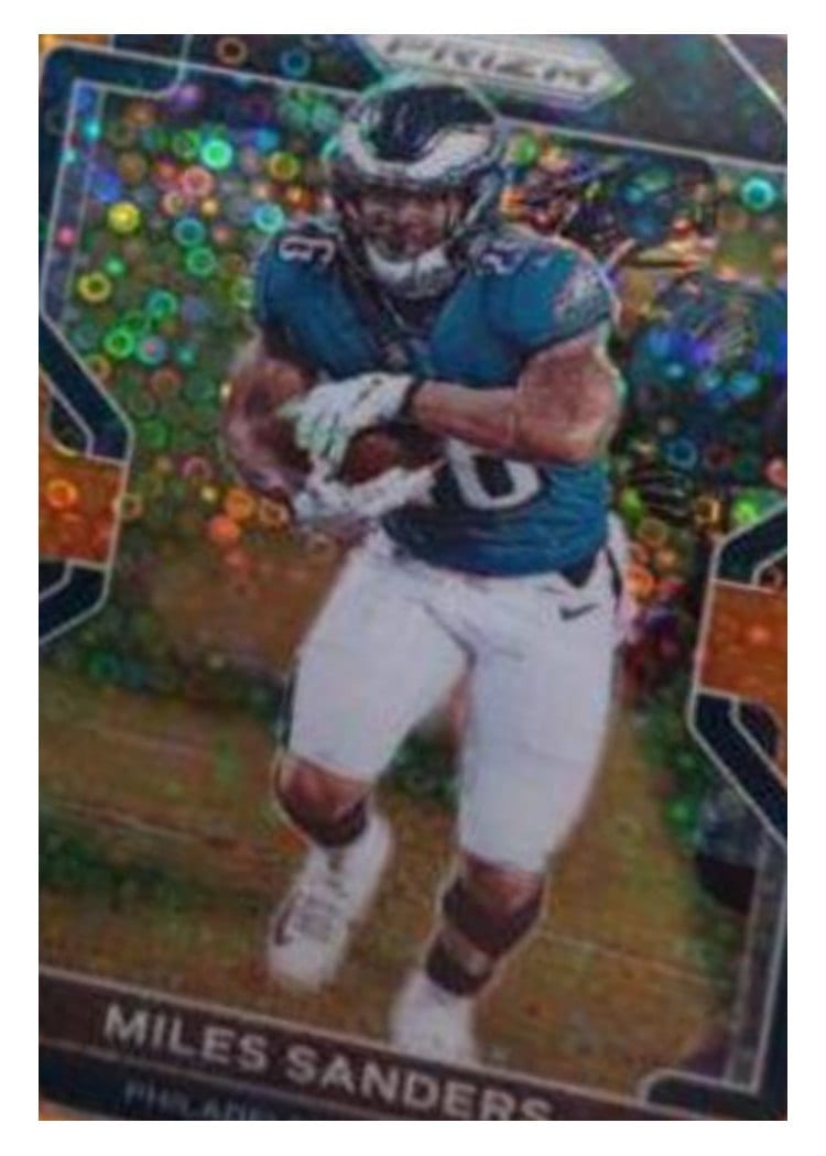 2021 Panini Prizm Base Set Miles Sanders #222 card