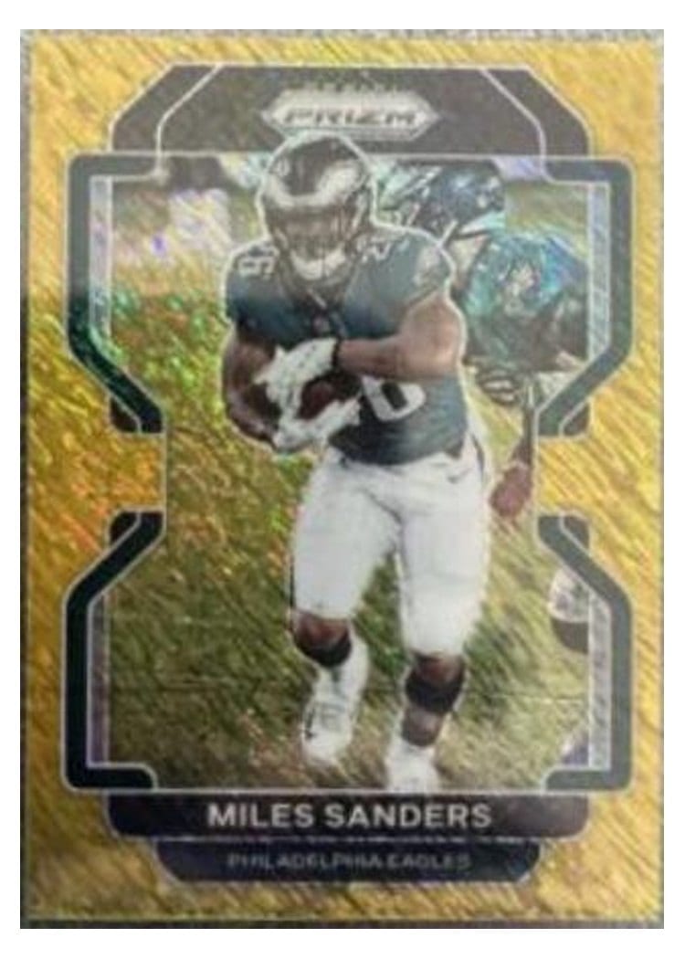 2021 Panini Prizm Base Set Miles Sanders #222 card