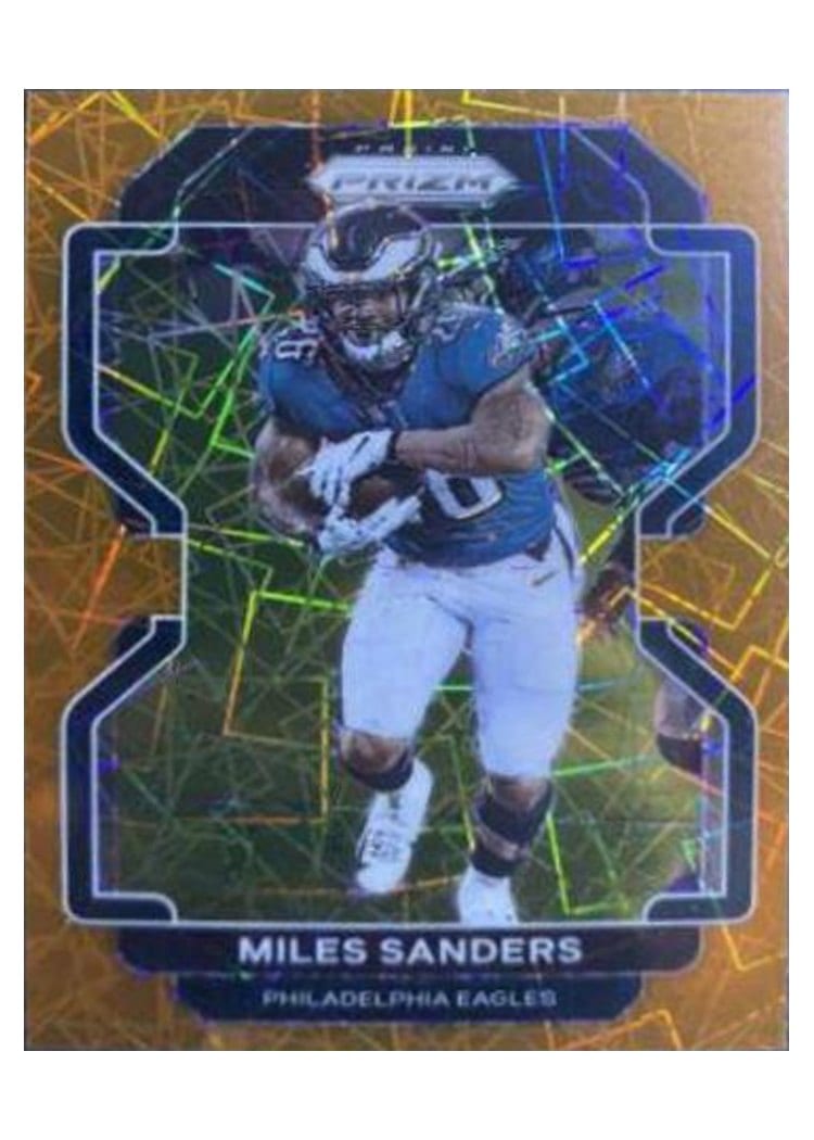 2021 Panini Prizm Base Set Miles Sanders #222 card