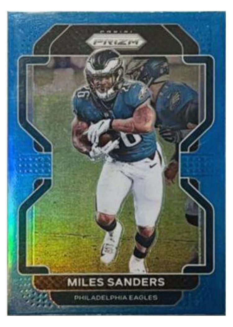 2021 Panini Prizm Base Set Miles Sanders #222 card