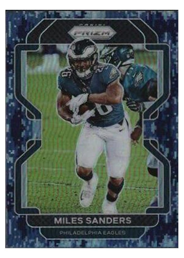 2021 Panini Prizm Base Set Miles Sanders #222 card