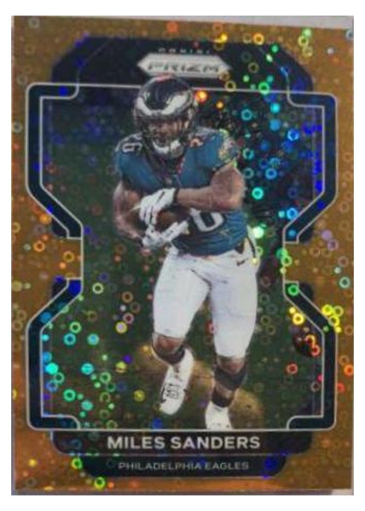 2021 Panini Prizm Base Set Miles Sanders #222 card