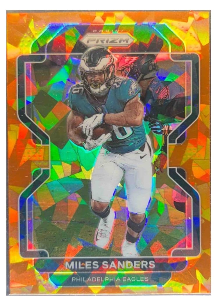 2021 Panini Prizm Base Set Miles Sanders #222 card