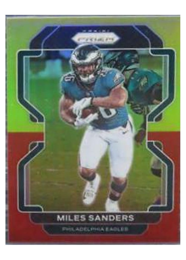 2021 Panini Prizm Base Set Miles Sanders #222 card