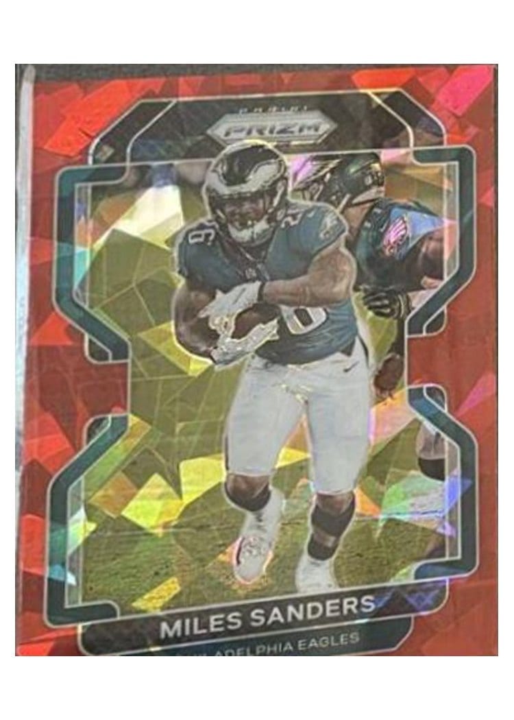 2021 Panini Prizm Base Set Miles Sanders #222 card