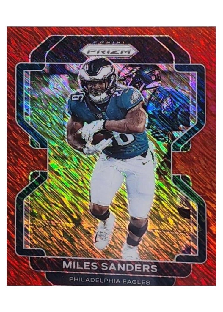2021 Panini Prizm Base Set Miles Sanders #222 card