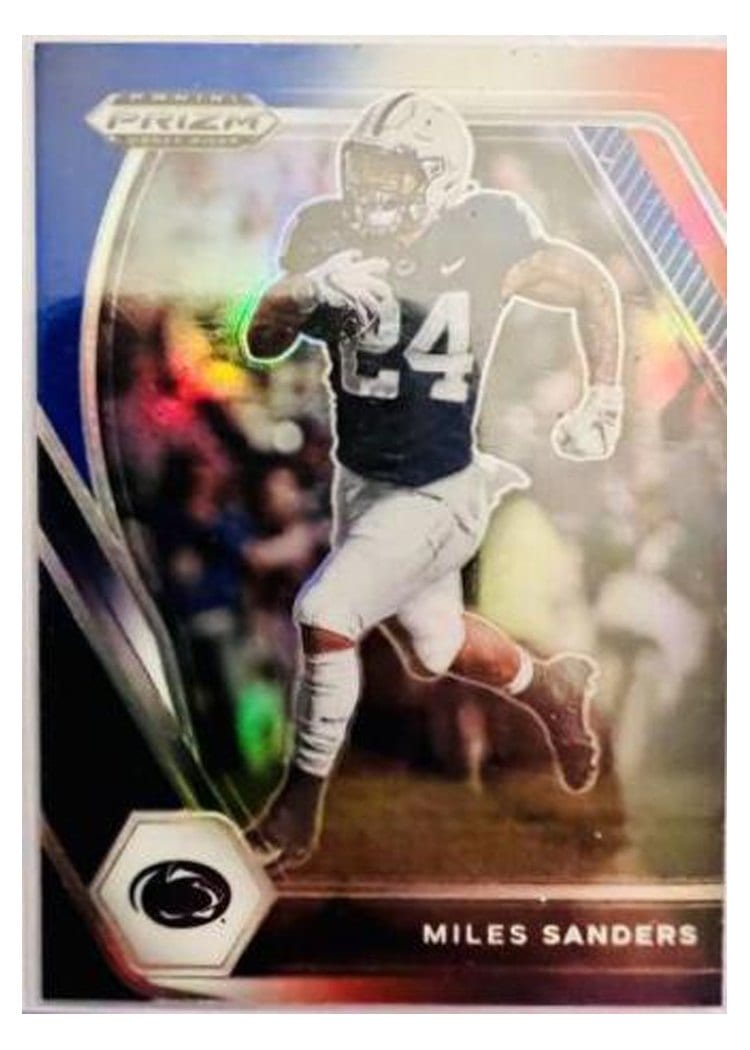 2021 Panini Prizm Base Set Miles Sanders #222 card