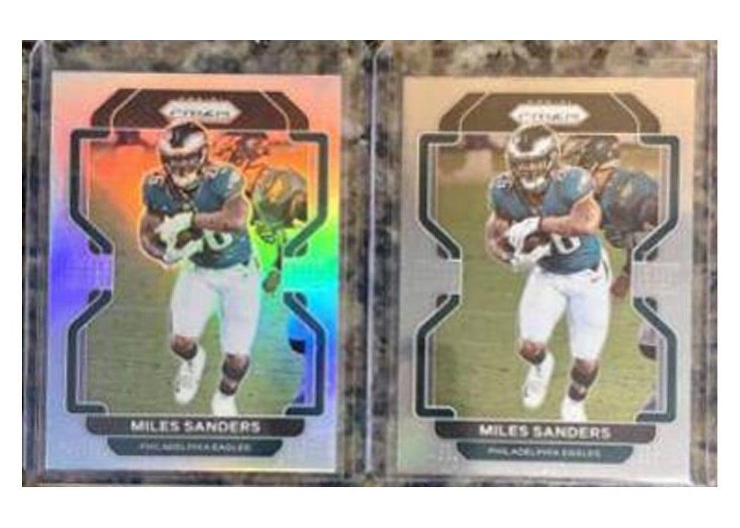 2021 Panini Prizm Base Set Miles Sanders #222 card