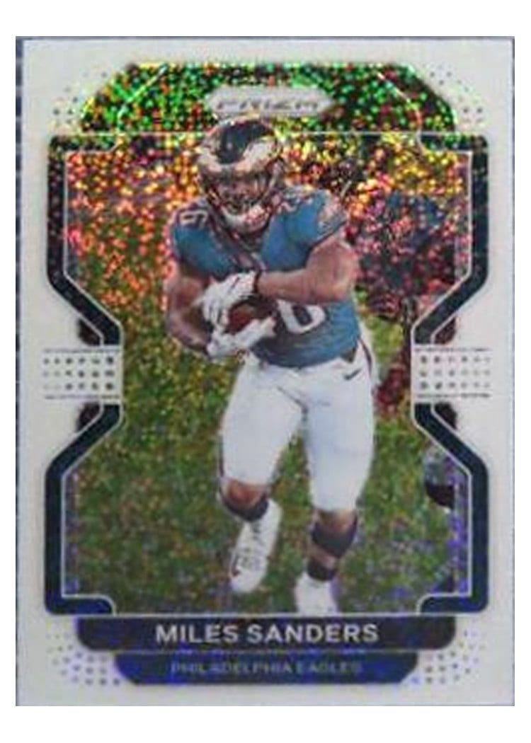 2021 Panini Prizm Base Set Miles Sanders #222 card