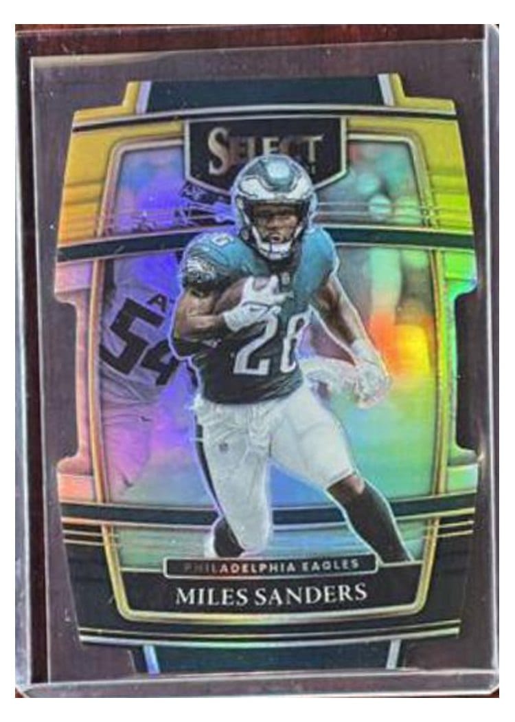 2021 Panini Select Base Set Miles Sanders #28 card