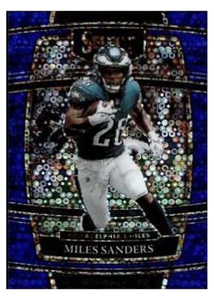 2021 Panini Select Base Set Miles Sanders #28 card