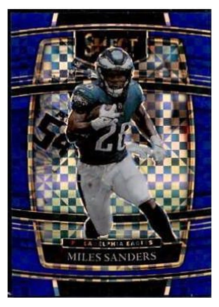 2021 Panini Select Base Set Miles Sanders #28 card