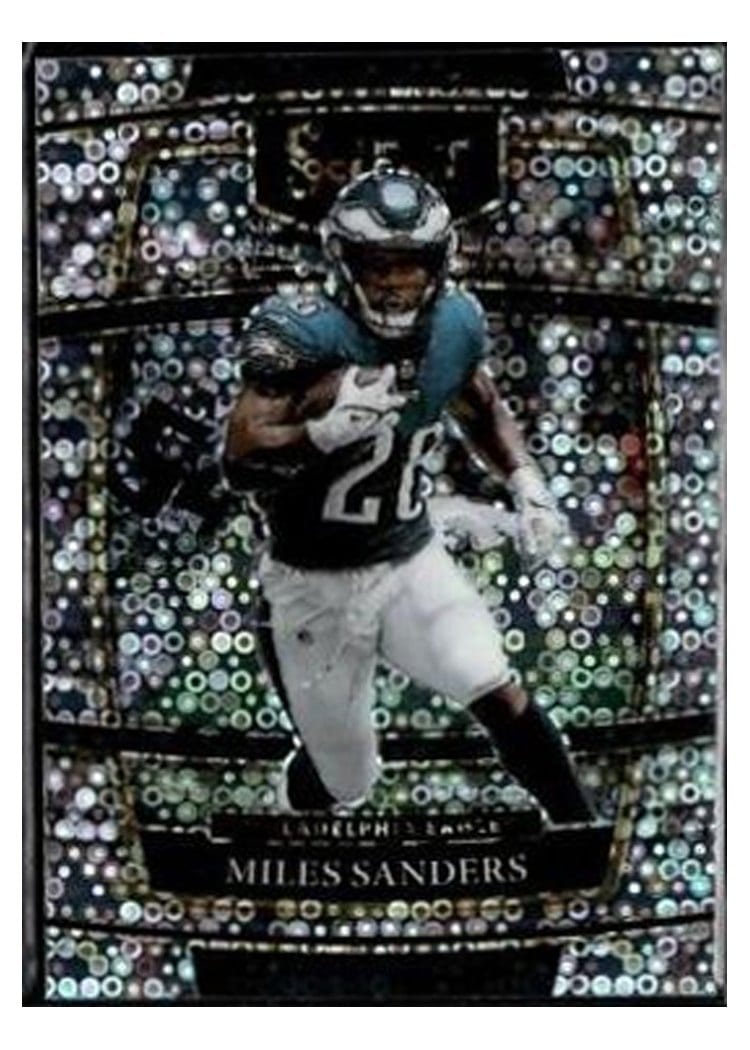 2021 Panini Select Base Set Miles Sanders #28 card