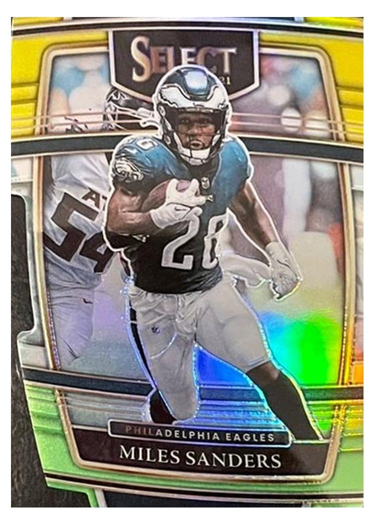 2021 Panini Select Base Set Miles Sanders #28 card