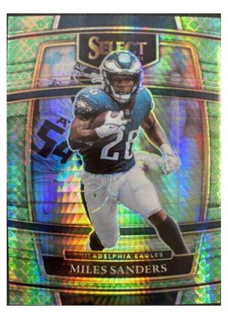 2021 Panini Select Base Set Miles Sanders #28 card
