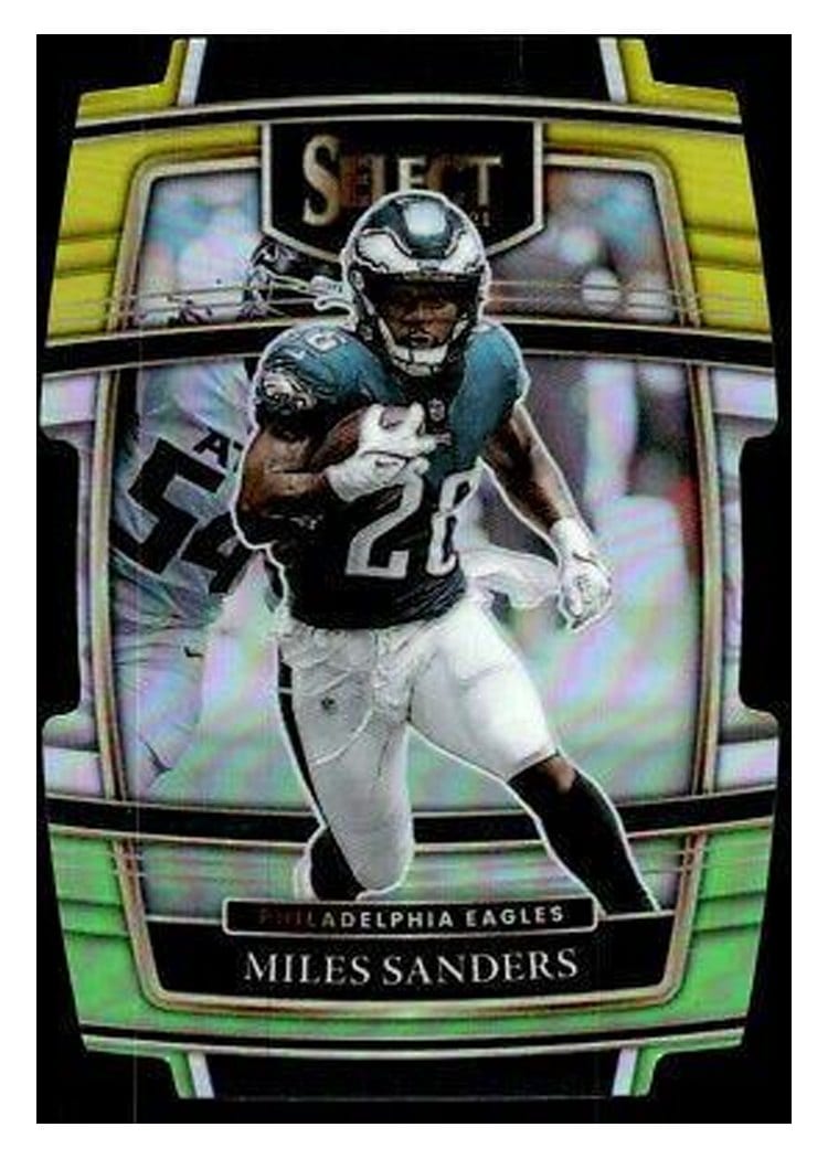 2021 Panini Select Base Set Miles Sanders #28 card