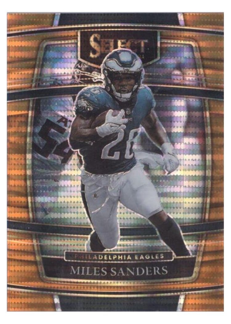 2021 Panini Select Base Set Miles Sanders #28 card