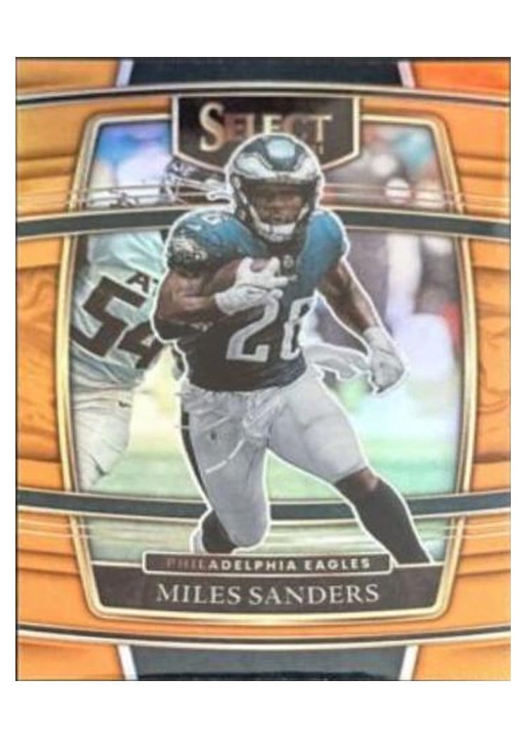 2021 Panini Select Base Set Miles Sanders #28 card