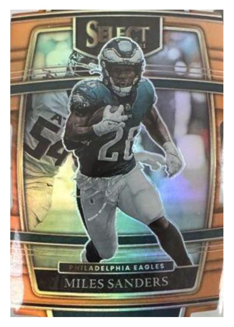 2021 Panini Select Base Set Miles Sanders #28 card