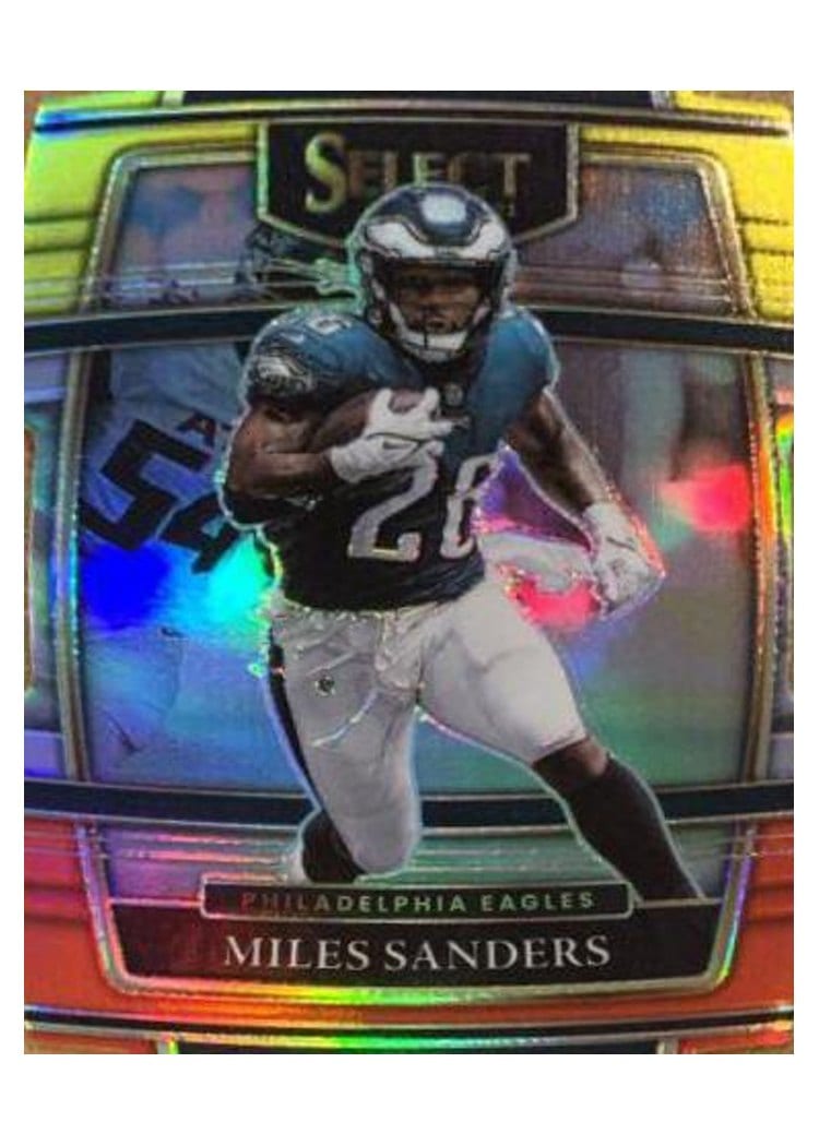 2021 Panini Select Base Set Miles Sanders #28 card