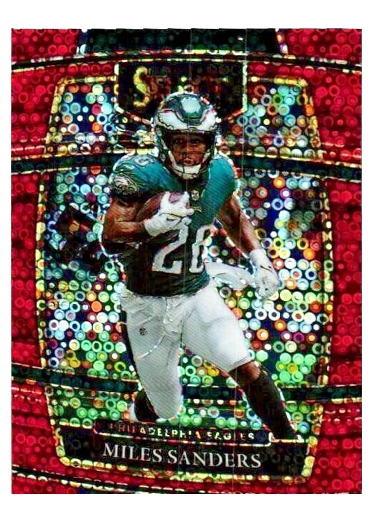 2021 Panini Select Base Set Miles Sanders #28 card