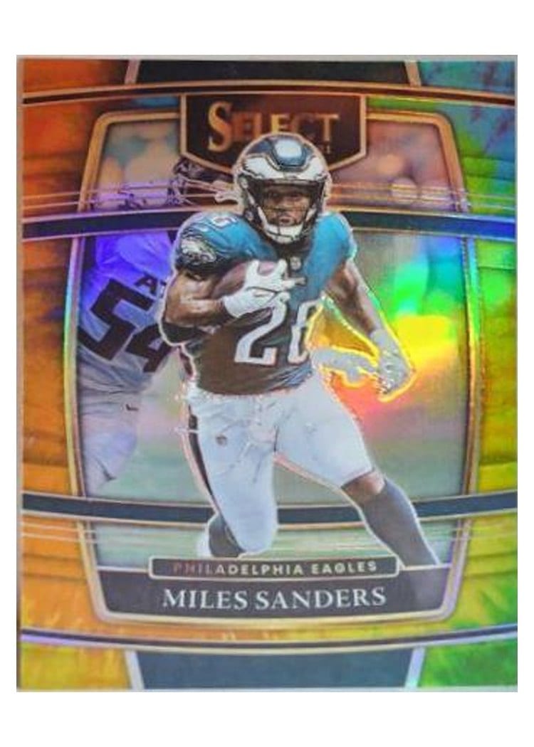 2021 Panini Select Base Set Miles Sanders #28 card